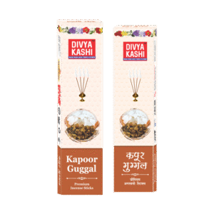 Kapoor Guggal Agarbatti | Charcol Free Agarbatti - 336 Sticks