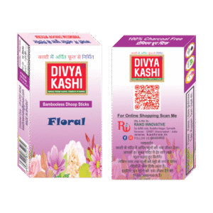 Floral Charcoal-Free Dhoop Sticks | Bamboo-less | 168 Sticks Pack