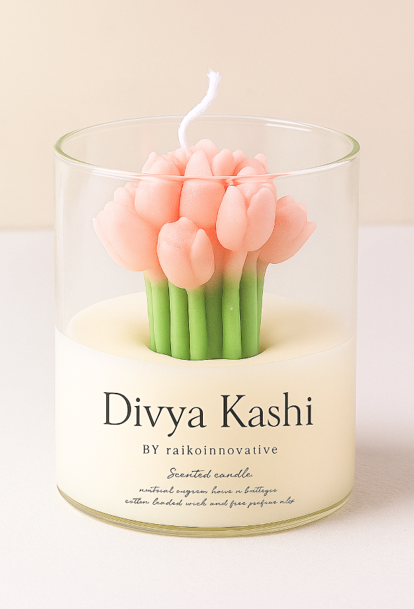 Divya kashi |100% Pure Soy Wax Candles| Scented Candles| Smokeless Candles|